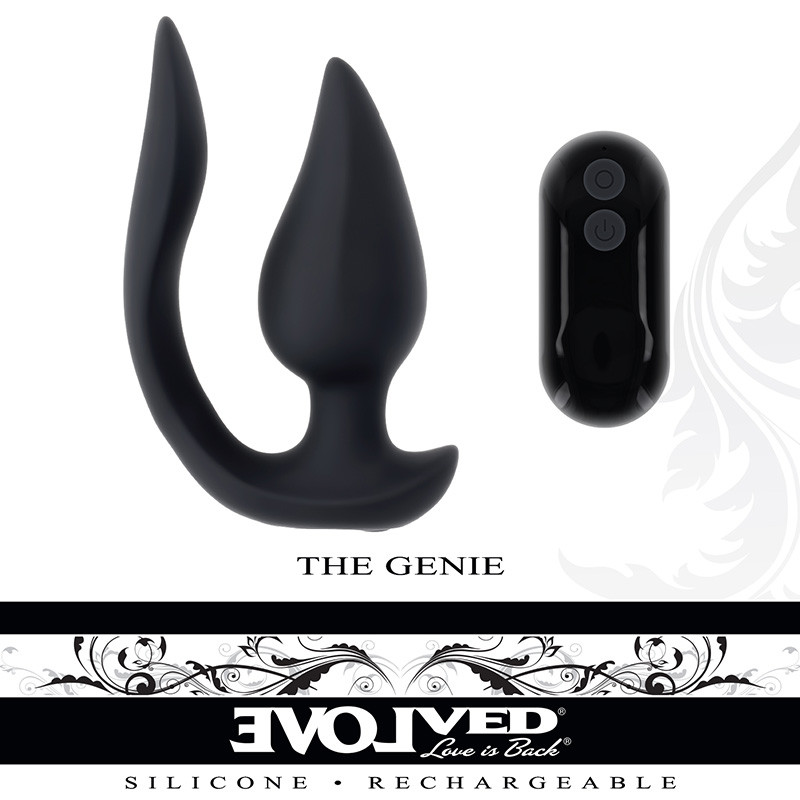 Evolved Novelties The Genie Dual Butt Plug - Packaging Front