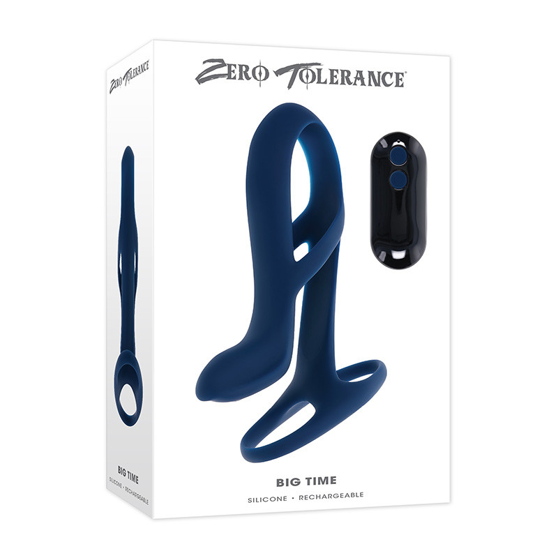 Zero Tolerance Toys Big Time Remote Control Penis Extender - 3D Box