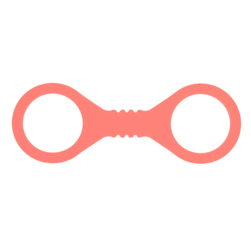 Sex & Mischief Peaches 'n CreaMe Small Silicone Cuffs - Front