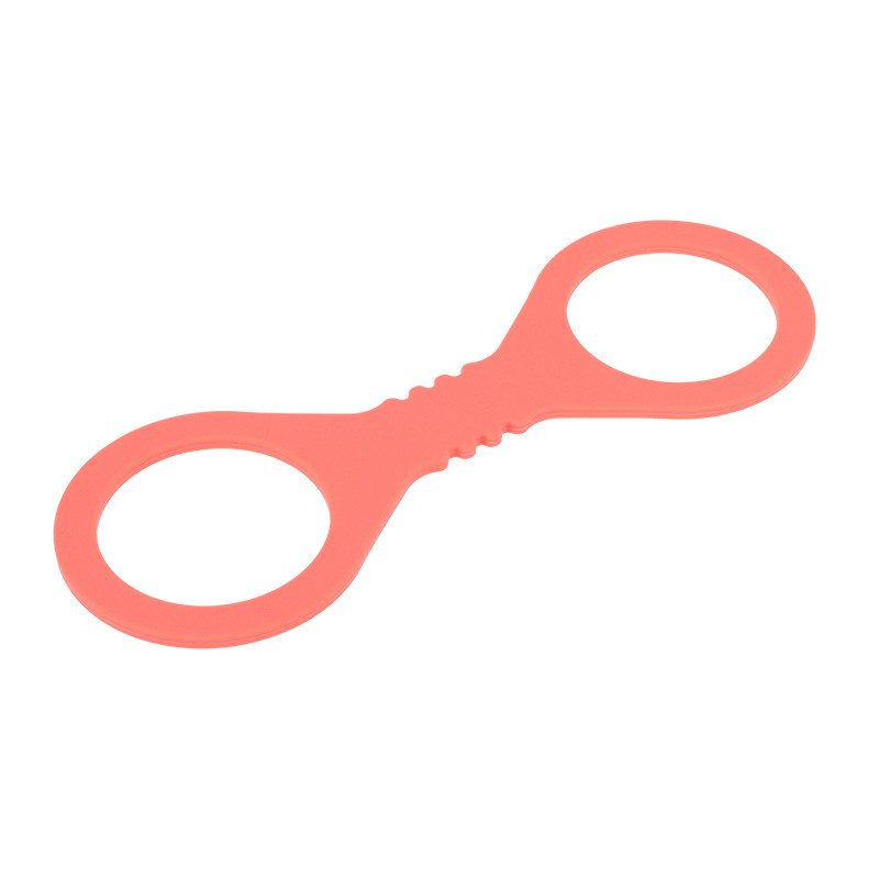 Sex & Mischief Peaches 'n CreaMe Small Silicone Cuffs - Laying