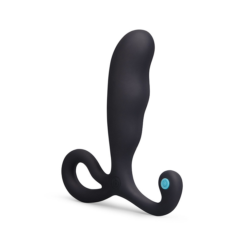 b-Vibe P-Spot Vibing Hands-Free Rechargeable Vibrating Silicone Prostate Massager - Standing Front