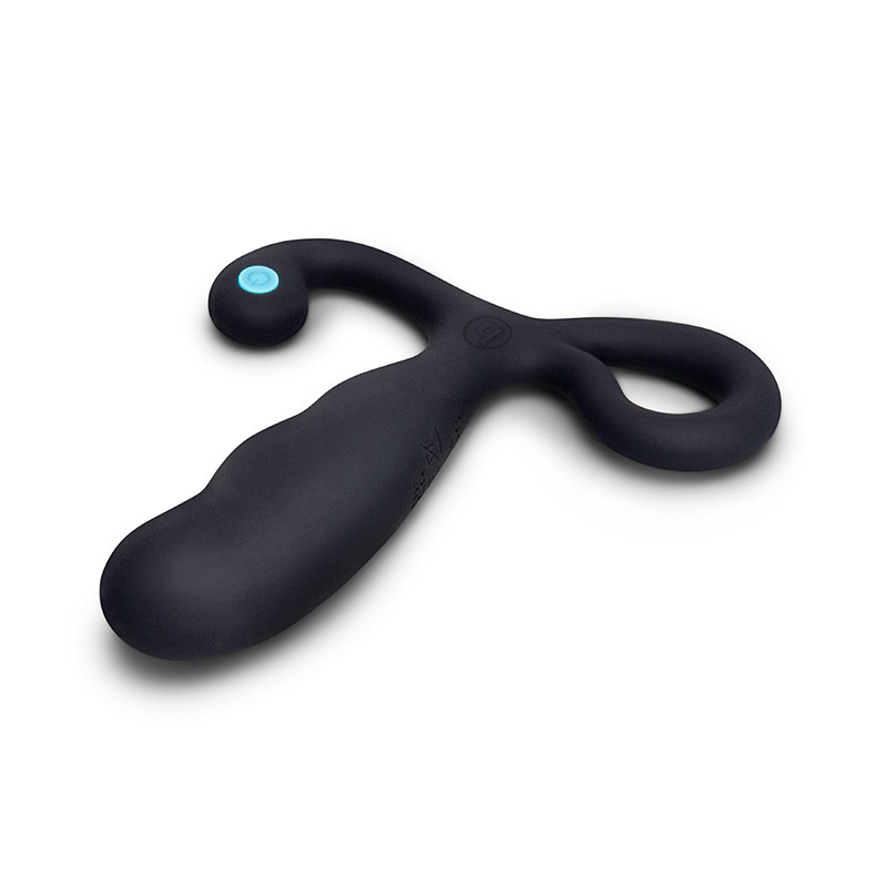 b-Vibe P-Spot Vibing Hands-Free Rechargeable Vibrating Silicone Prostate Massager - Laying Tip