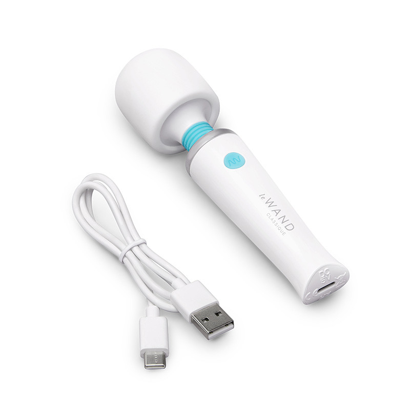 Le Wand Classique Mini Rechargeable Vibrating Massager - Charging Cable