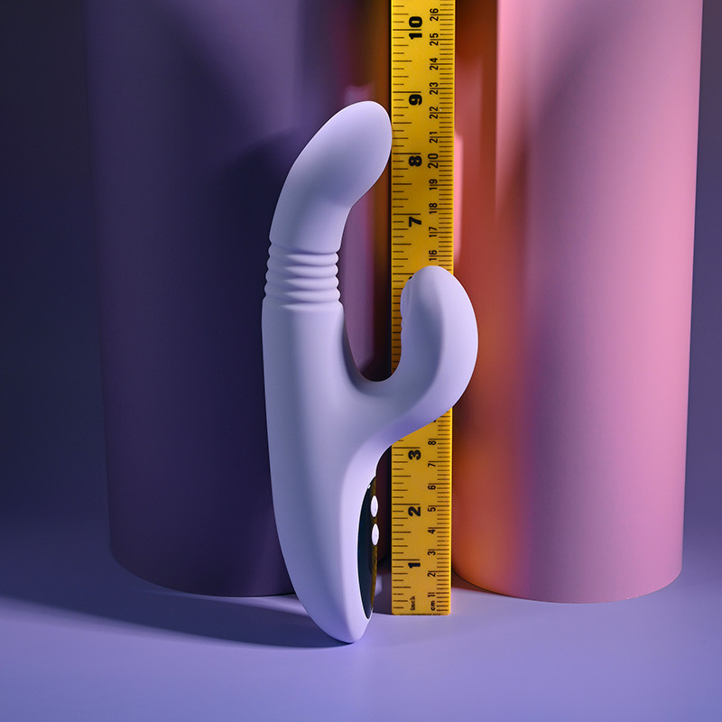 Evolved Novelties Pep Talk Rabbit Vibrator - Measurements