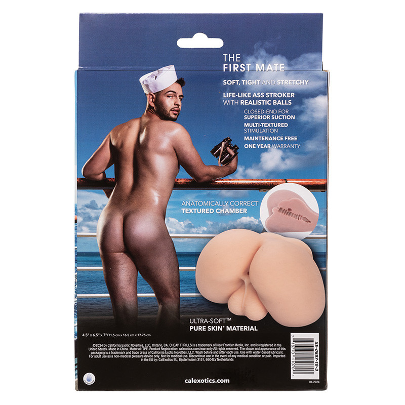 CalExotics Cheap Thrills The First Mate Stroker - Packaging Back