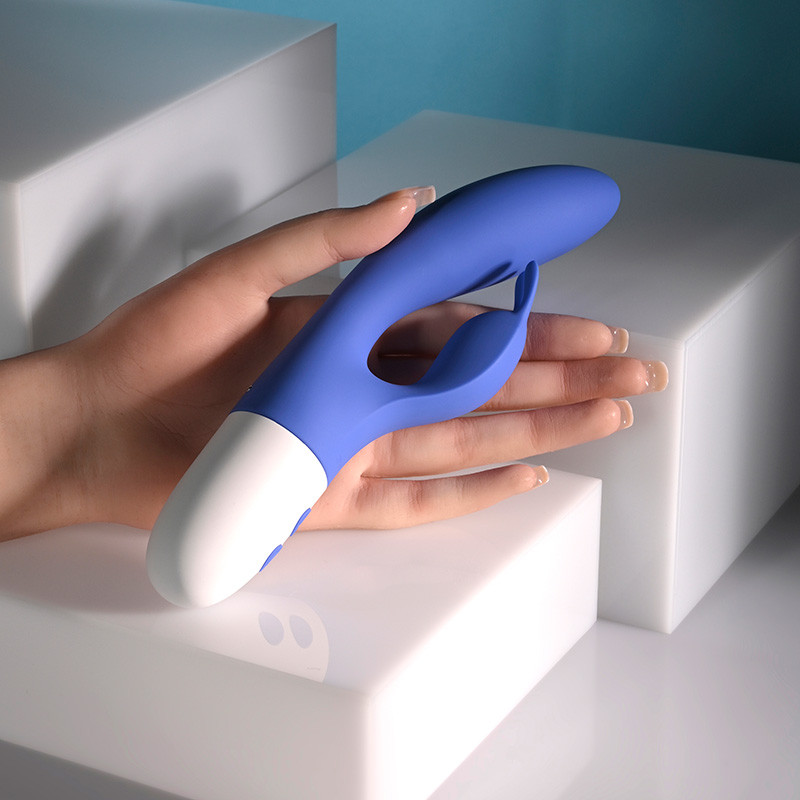Evolved Novelties Funny Bunny Come Hither Vibrator - Hand