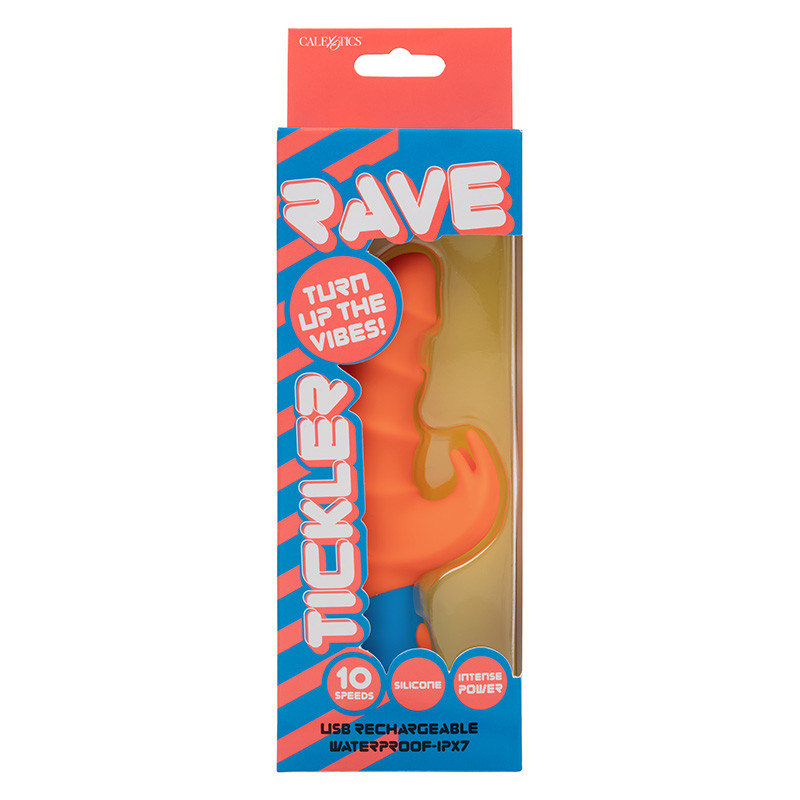 CalExotics Rave Tickler Vibrator - Packaging Front
