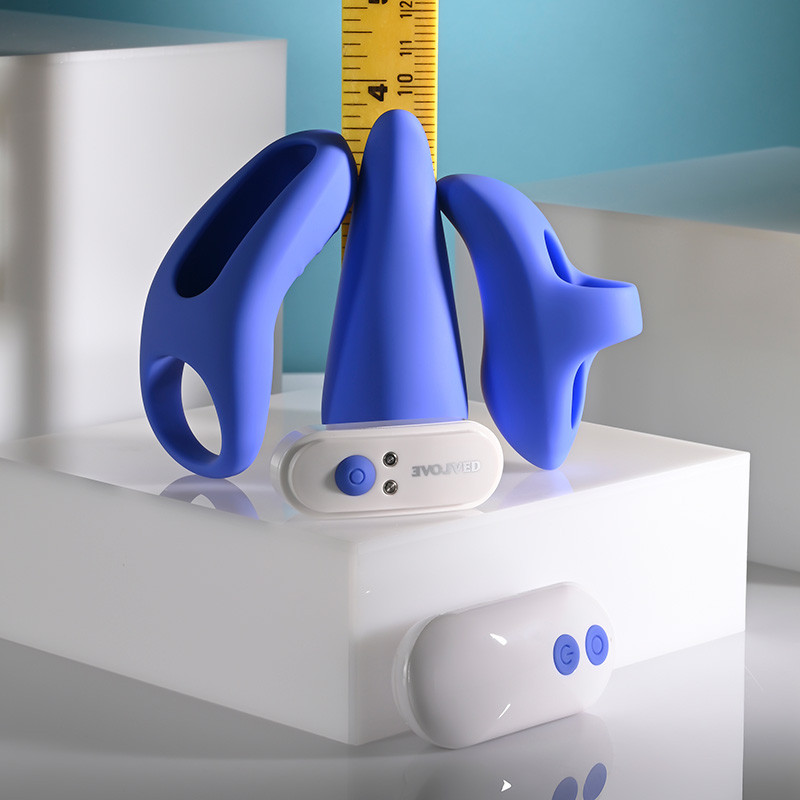 Evolved Novelties Take Your Pick Powerful Interchangeable Bullet - Measurements