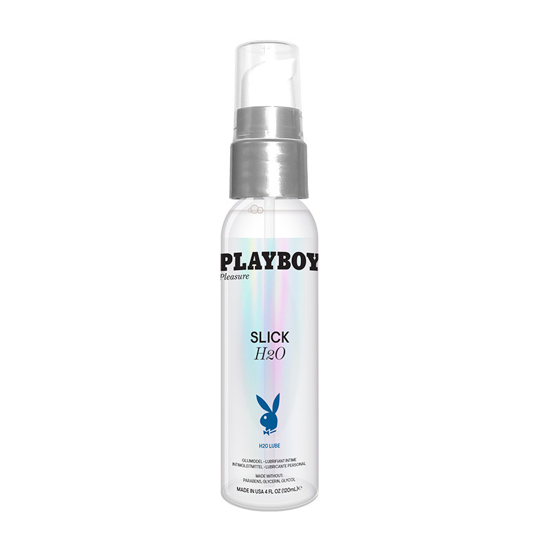 Playboy Pleasure Slick H2O Lubricant 4 oz. Front