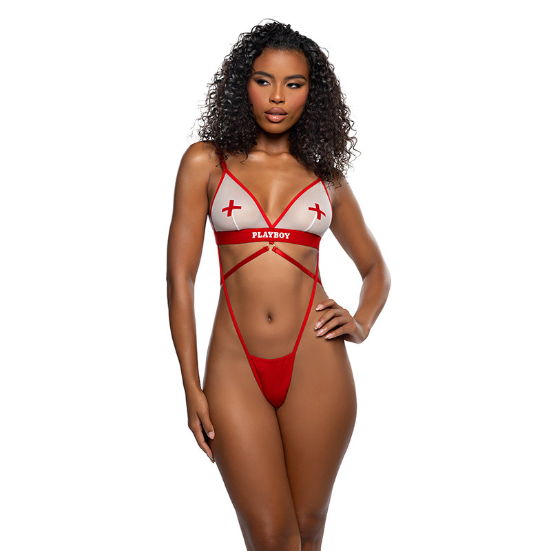 Playboy Temperature Rising Bunny Sling - Front