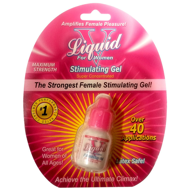 Body Action Liquid V For Women Stimulating Gel  .34 oz. Clamshell