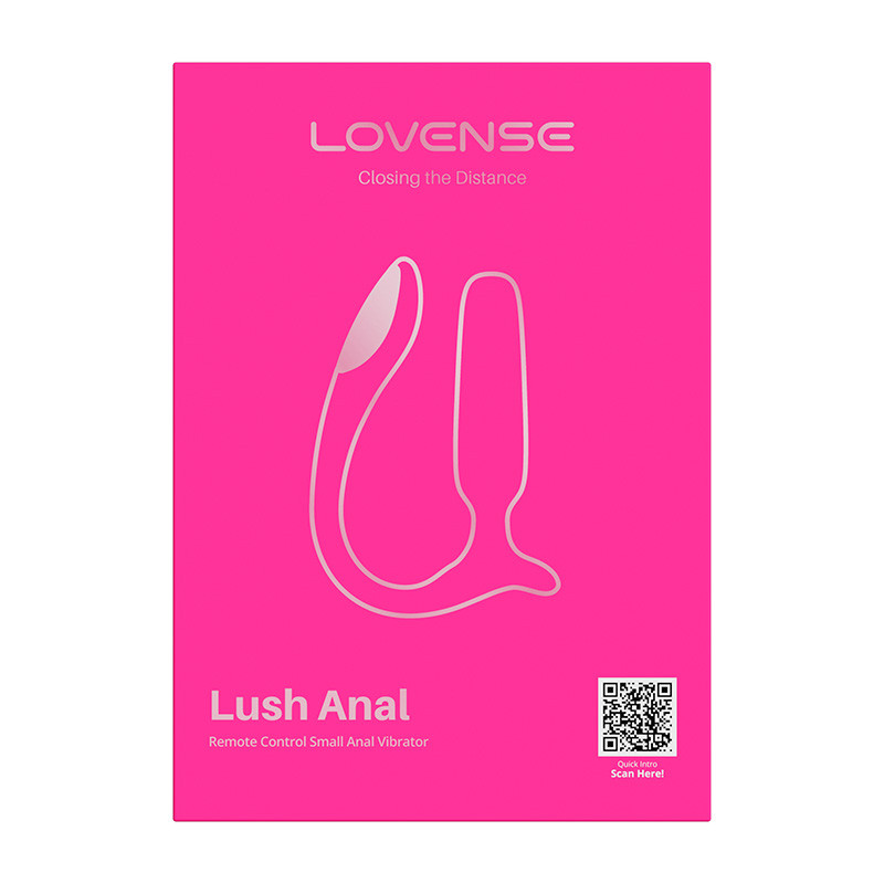 Lovense Lush Anal Remote Control Anal Vibrator - Packaging Front