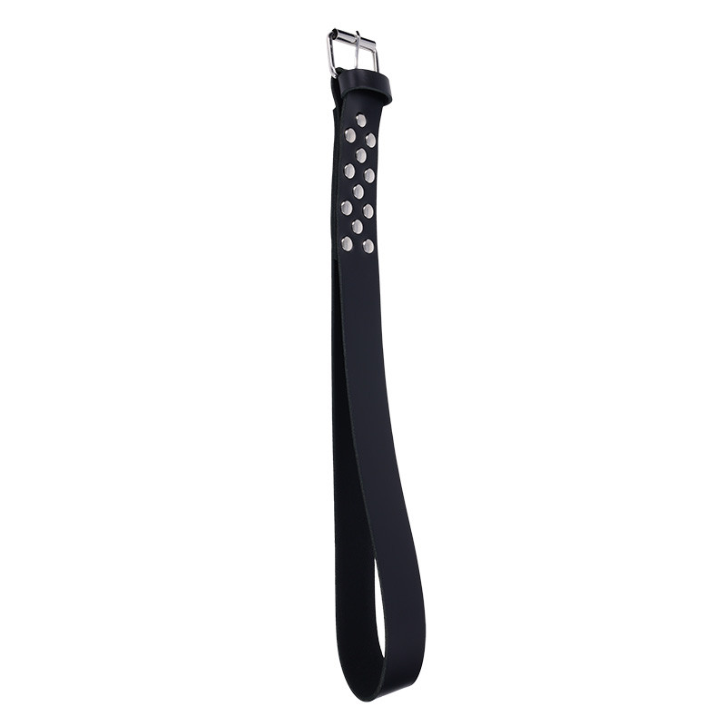 Sportsheets Edge Leather Belt Spanker  - Front Turn