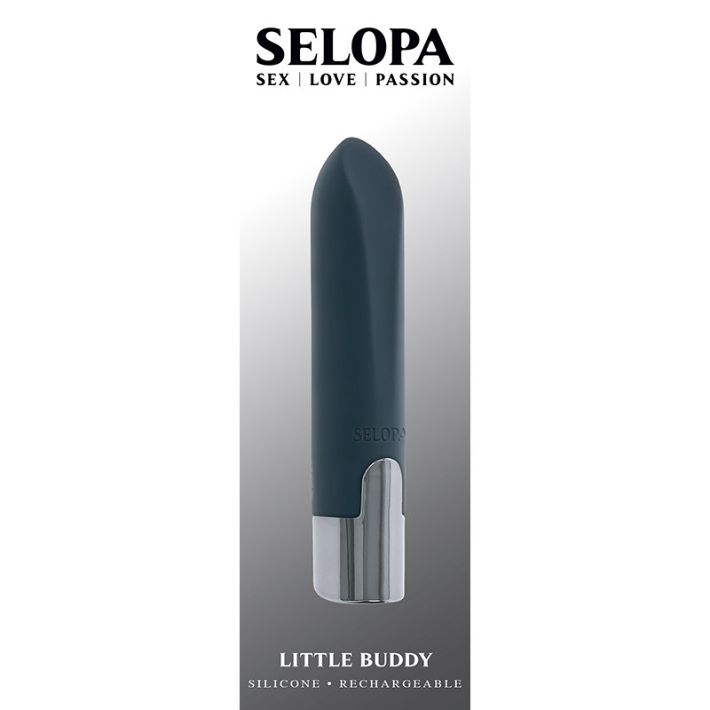 Selopa Petite Little Buddy Lipstick-Shaped Vibrator - Packaging Front