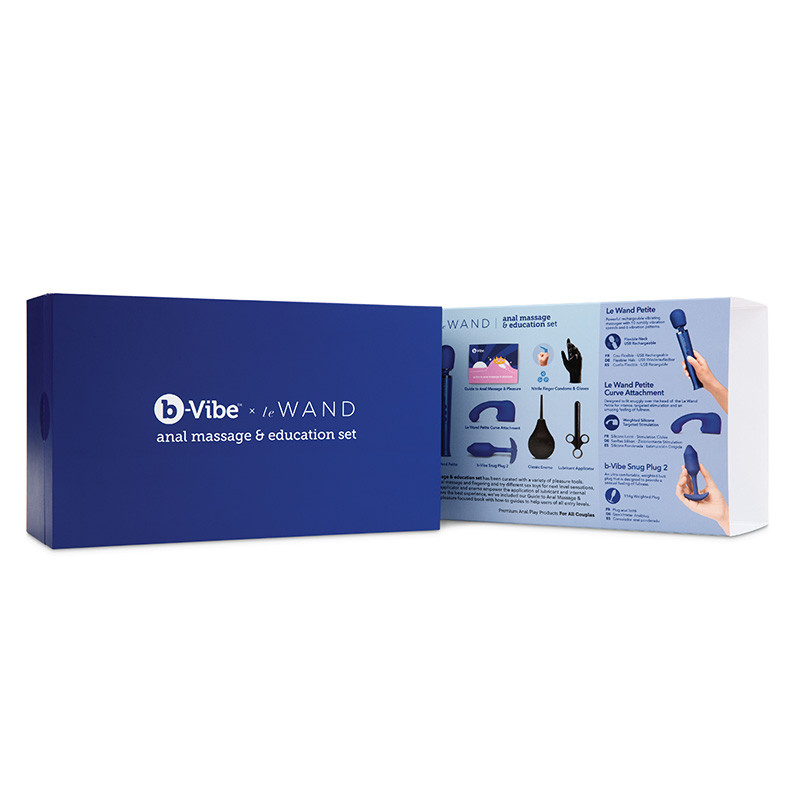 b-Vibe Anal Massage & Education Set - Packaging Insert