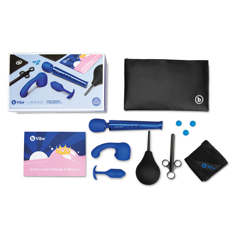 b-Vibe Anal Massage & Education Set - Collection with packaging
