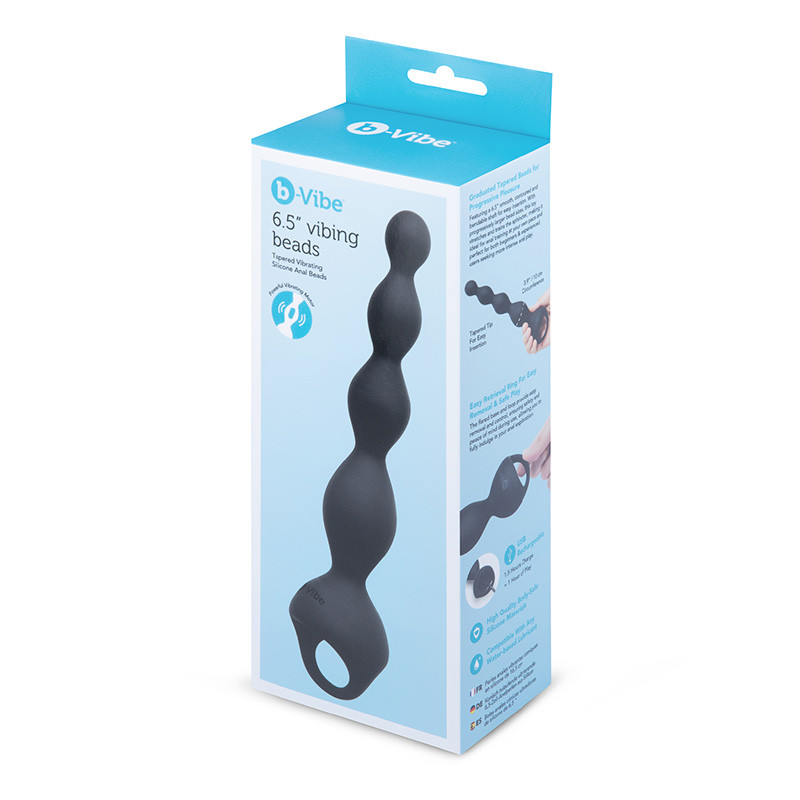 b-Vibe 6.5 inch Vibing Beads - Packaging Front