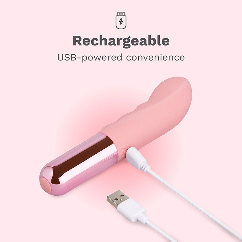 Le Wand Mini Vibe G-Thrill Rechargeable G-Spot Vibrator - USB Rechargeable