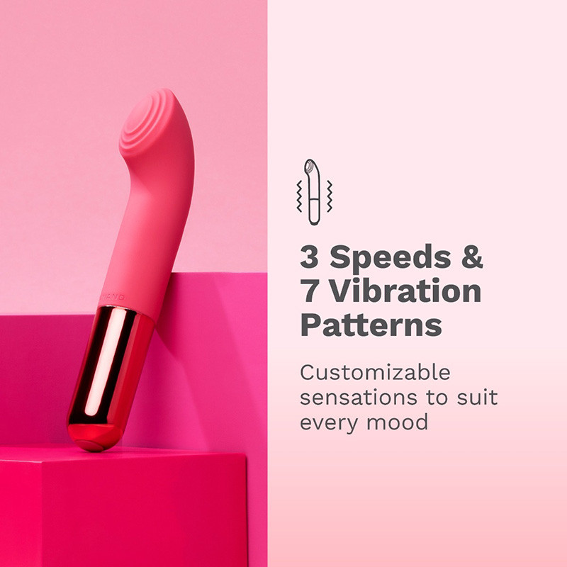 Le Wand Mini Vibe G-Love Rechargeable G-Spot Vibrator - Speeds & Patterns