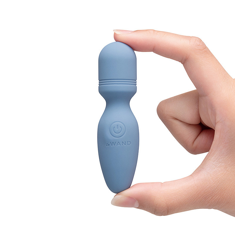 Le Wand Mini Vibe Pocket Wand Rechargeable Mini Wand Vibrator - Hand