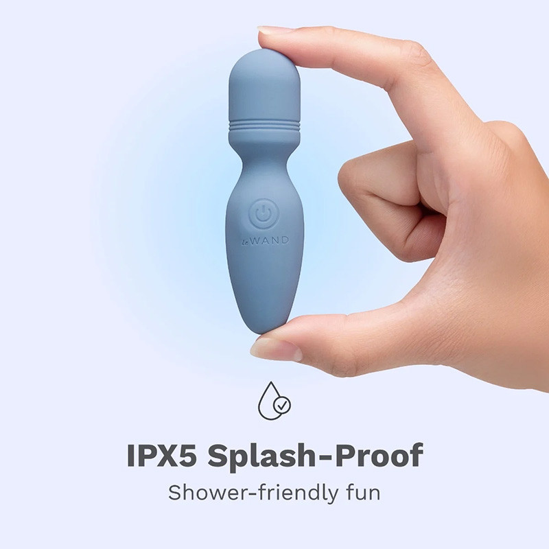 Le Wand Mini Vibe Pocket Wand Rechargeable Mini Wand Vibrator - IPX5