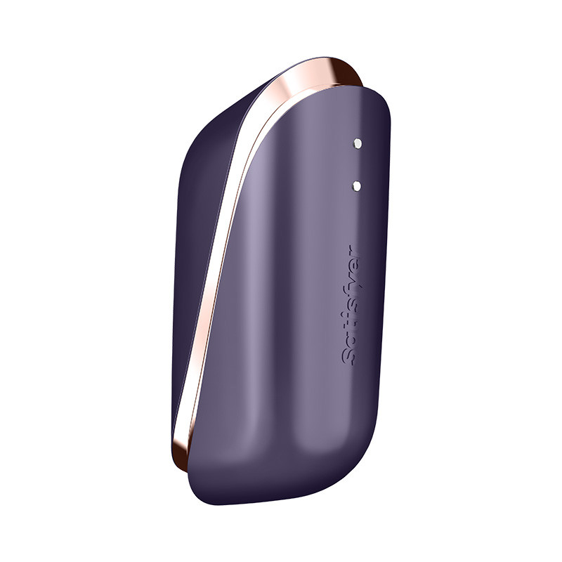 Satisfyer Traveler Air Pulse Vibrator - Closed Front Side