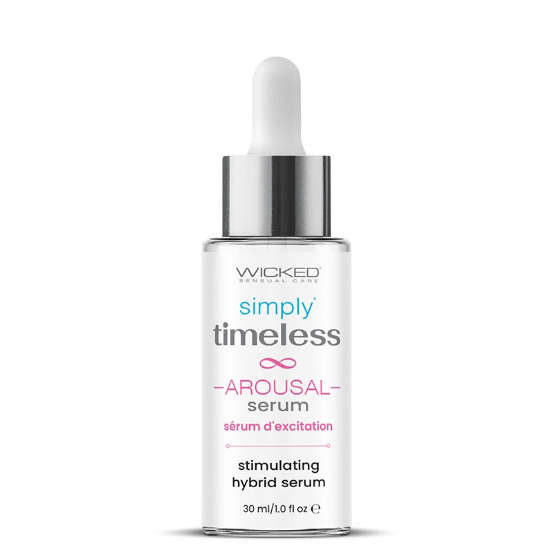 Wicked Simply Timeless Arousal Serum Bottle Front