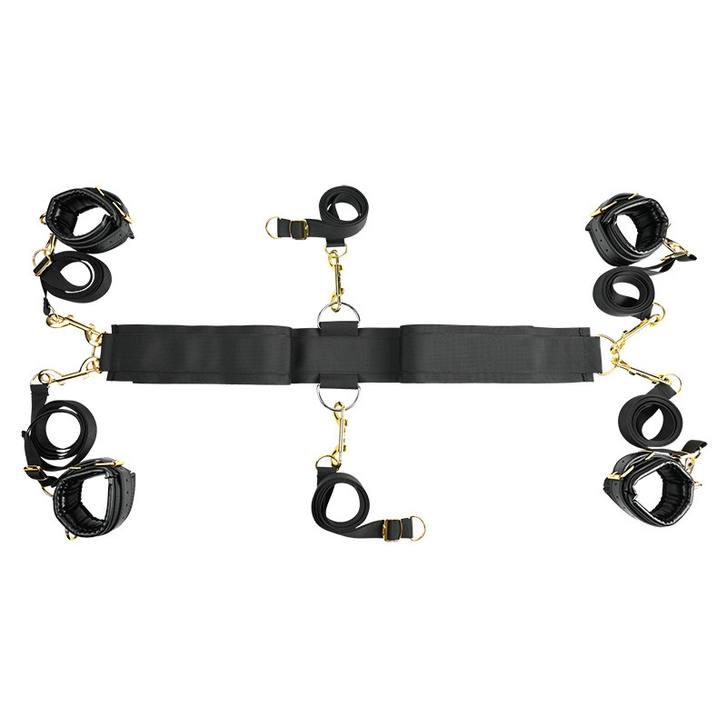 Sportsheets Special Edition Under the Bed Restraint System - Straps and Cuffs