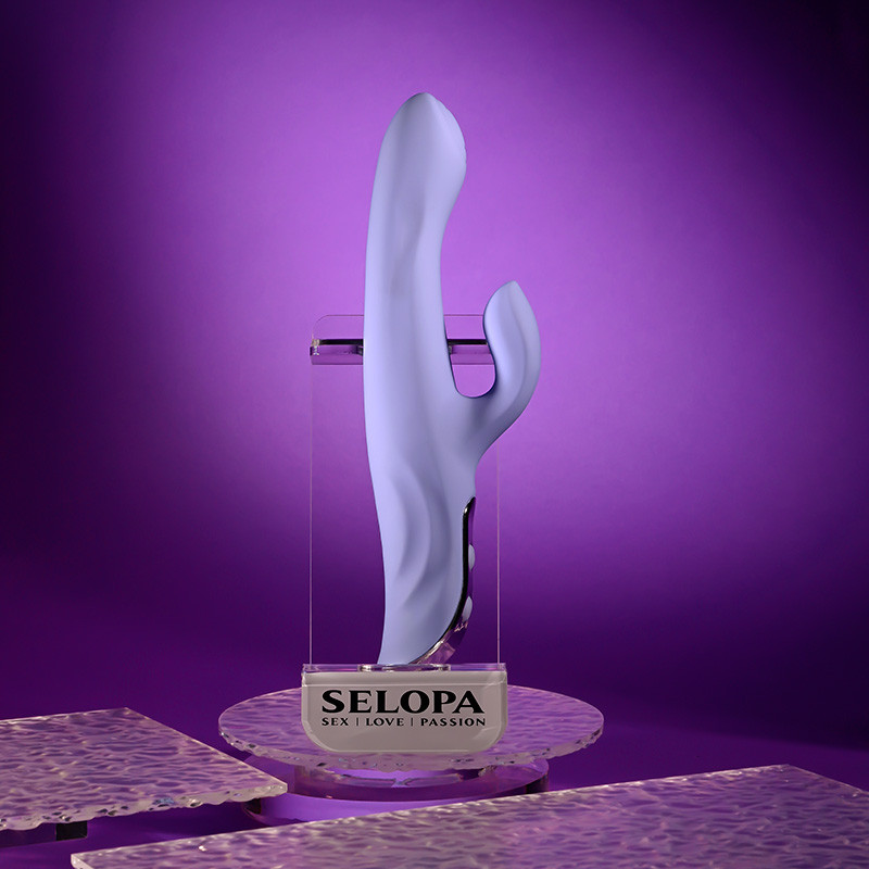 Selopa Lavender Love Rabbit Vibrator - Lifestyle #4