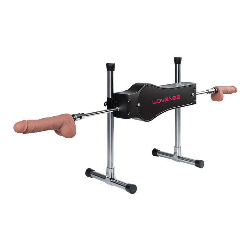 Lovense Sex Machine – App-Controlled Adjustable Thrusting Machine - Double Back Side