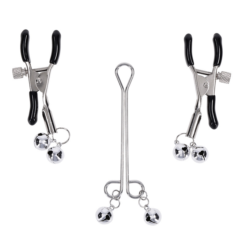 Sex & Mischief Shadow Bell Nipple & Clit Jewelry  - Open