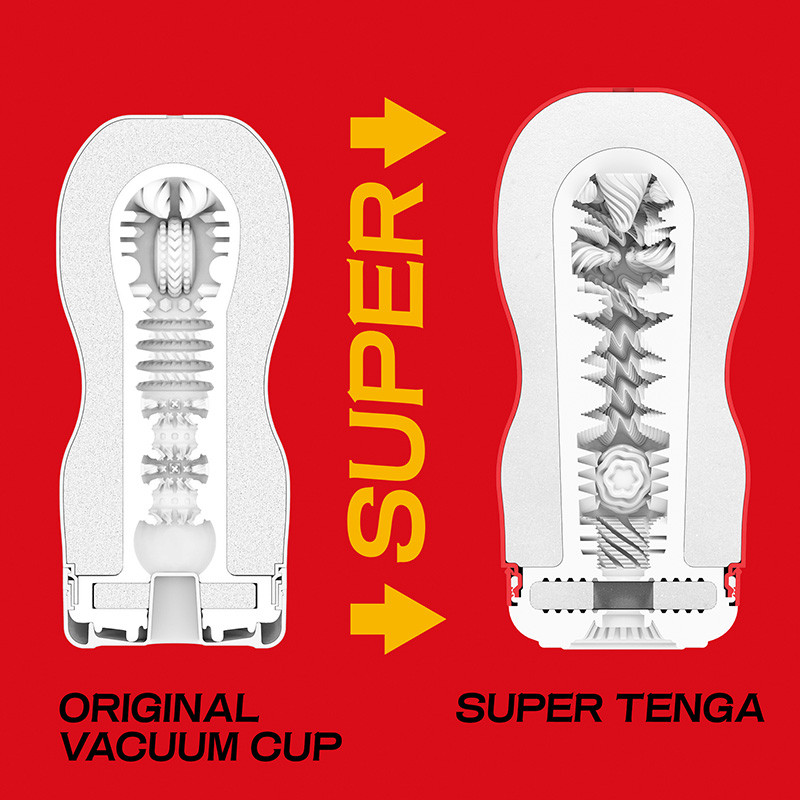 Super Tenga Storm Crash Stroker vs Original