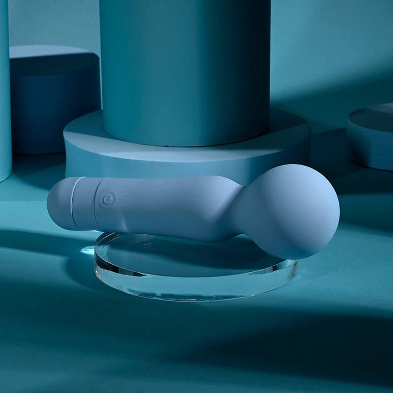 Evolved Novelties Iris Super-Soft Silicone Wand Vibrator - Lifestyle #6