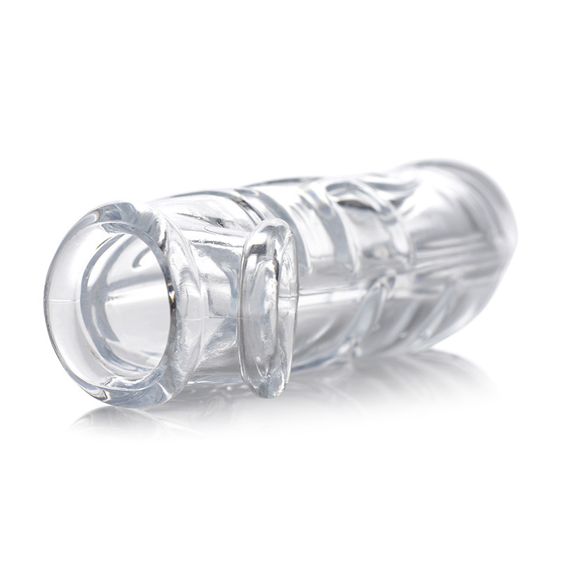 Size Matters Clear 2 Inch Extender Sleeve - Underneath