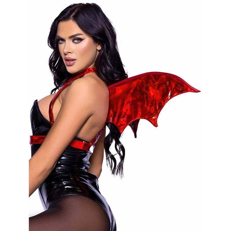 Leg Avenue Devil Wing Body Harness - Side