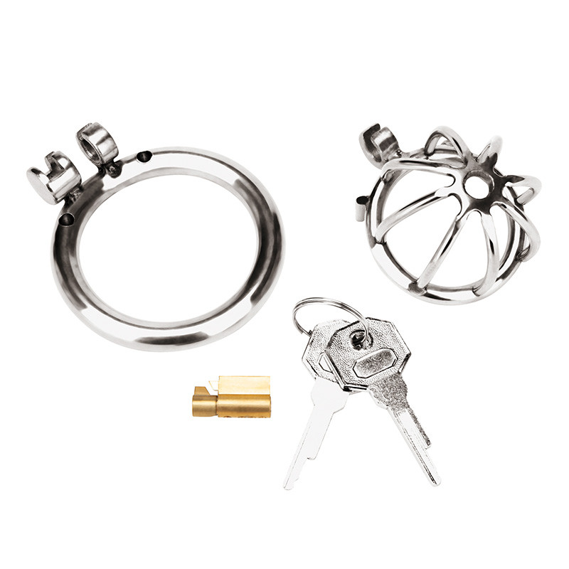 Blue Line Little Cock Chastity Cage - Bulk