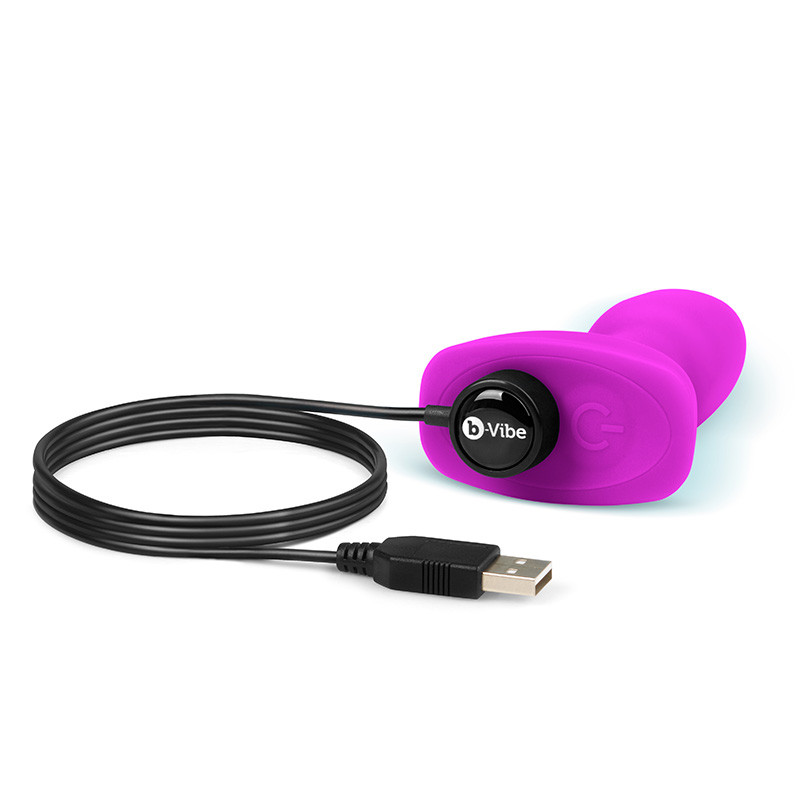 SALE: b-Vibe Remote Control Rimming Plug Petite - Charging