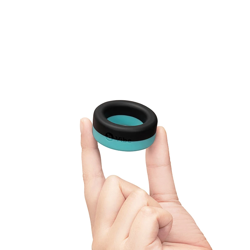 b-Vibe Flex Band 30 mm Super Soft Silicone Secure Fit Cock Ring - Hand #1