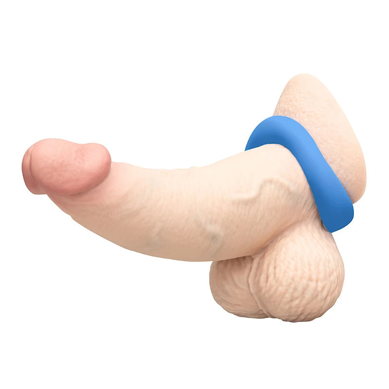 b-Vibe Flex Ring Delta Super Soft Silicone Secure Fit Cock Ring - Lifestyle #3