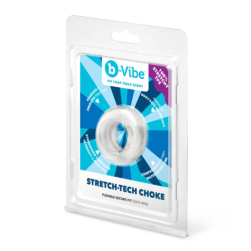 Stretch-Tech Choke Flexible Secure Fit Cock Ring - Packaging