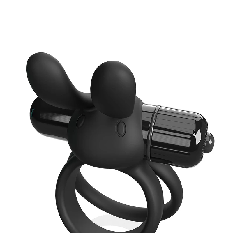 Screaming O Ohare XL Wearable Double Ring Rabbit Vibrator - Top
