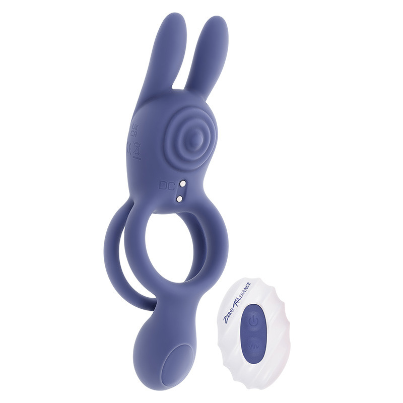 Zero Tolerance Toys  The Naughty Bunny Remote Control Vibrating Cock Ring