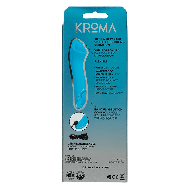 CalExotics Kroma Turbo Exciter Vibrator - Packaging Back