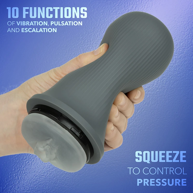 CalExotics Milk Master Grip-N-Stroke Pussy - Squeeze