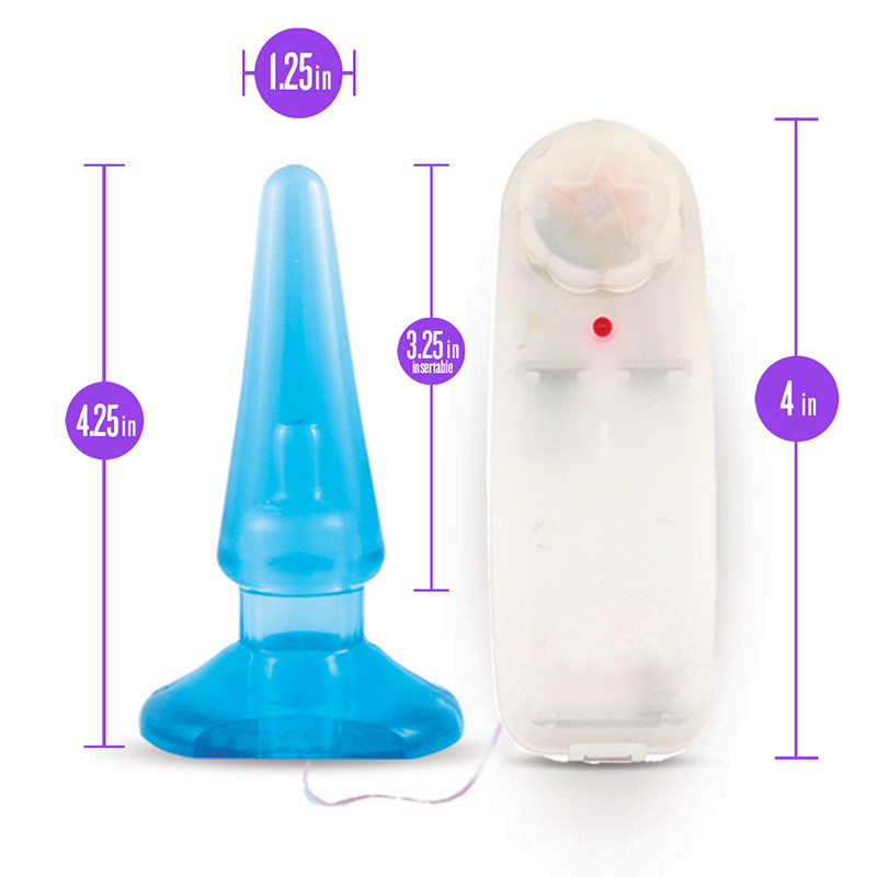 Blue Blush Novelties Sassy Anal Pleaser- Measurments