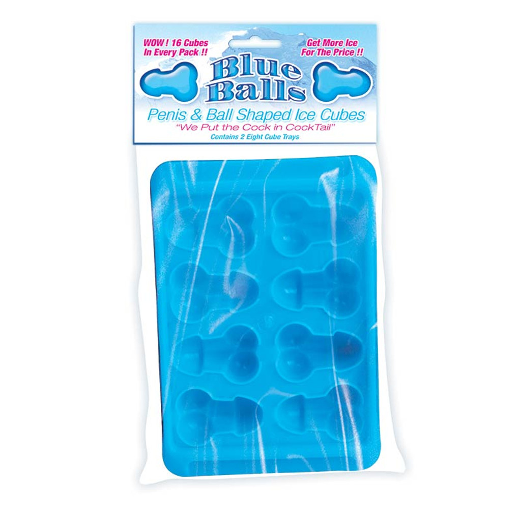 Blue Balls Ice Cube Trays