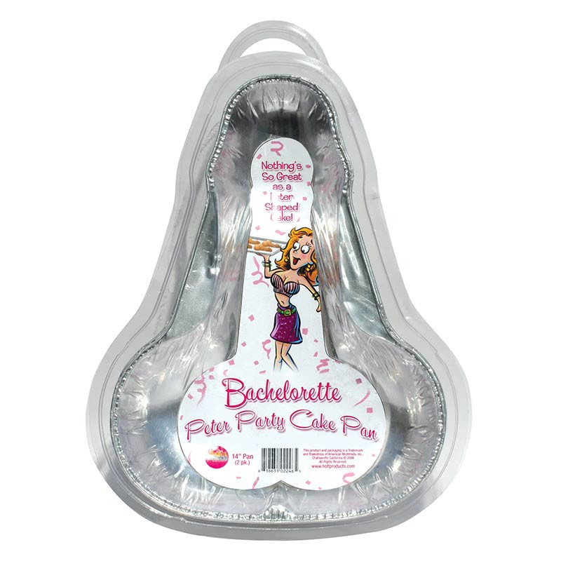 Bachelorette Peter Party 14" Cake Pan - 2pk
