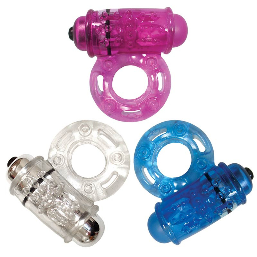 O Wow Super Powered Vibrating Ring - Colors