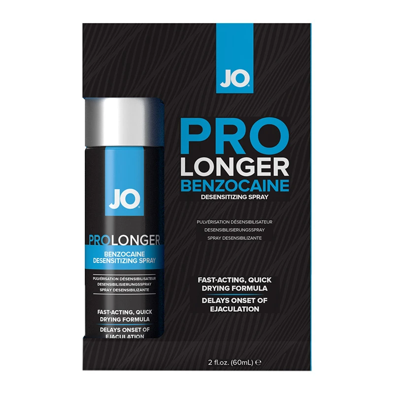 JO Prolonger Spray with Benzocaine - Front
