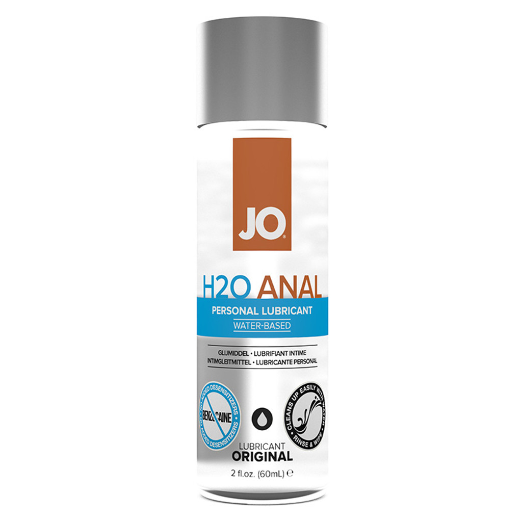 JO Anal H2O Lubricant - 2 oz.